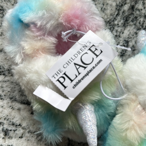 The Children’s Place Toddler Unicorn Slippers Size 4-5 - Picture 5 of 5